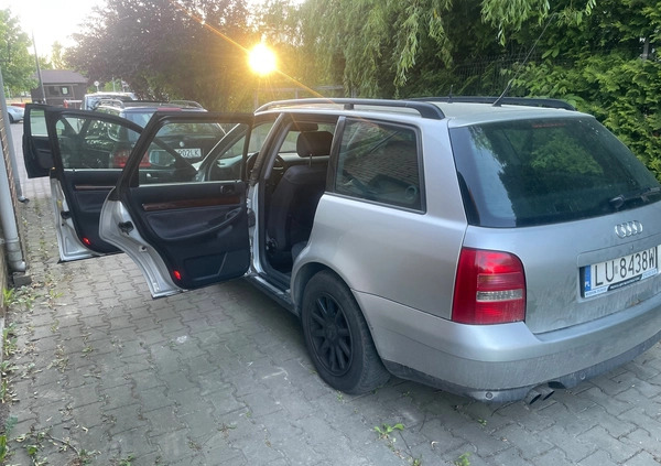 Audi A4 cena 6500 przebieg: 360000, rok produkcji 1999 z Lublin małe 172